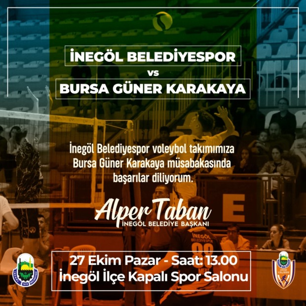 İNEGÖL BELEDİYESPOR, BURSA GÜNER KARAKAYA’YI AĞIRLAYACAK