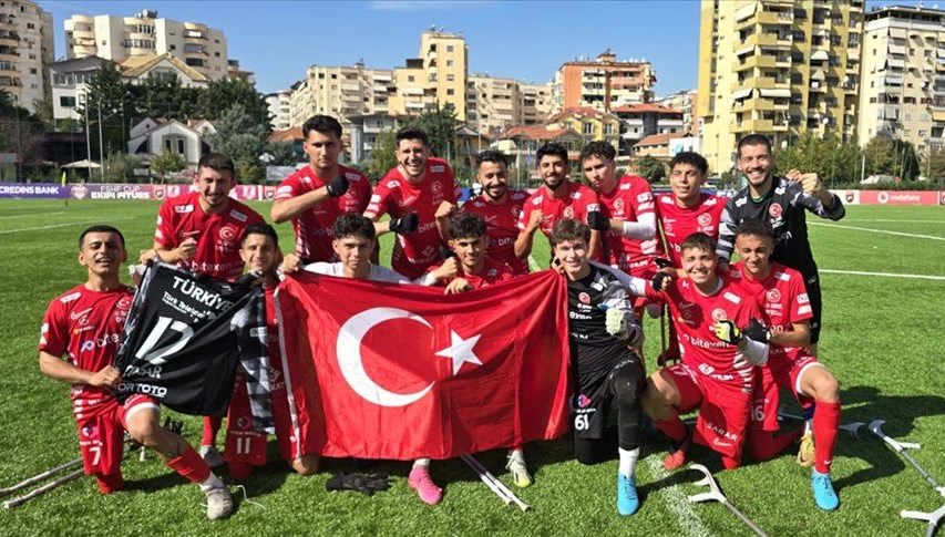 Türkiye Ampute Futbol Milli Takımı Balkan Şampiyonu Oldu