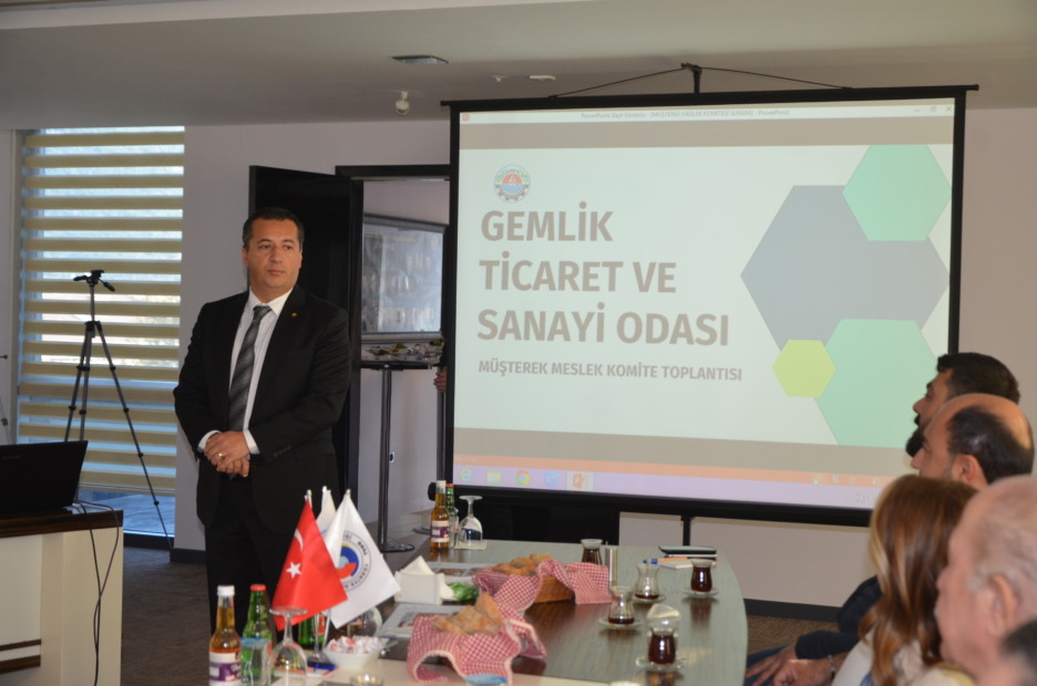 Gemlik Ticaret ve Sanayi Odası Meslek Komiteleri Toplantısı Gerçekleşti