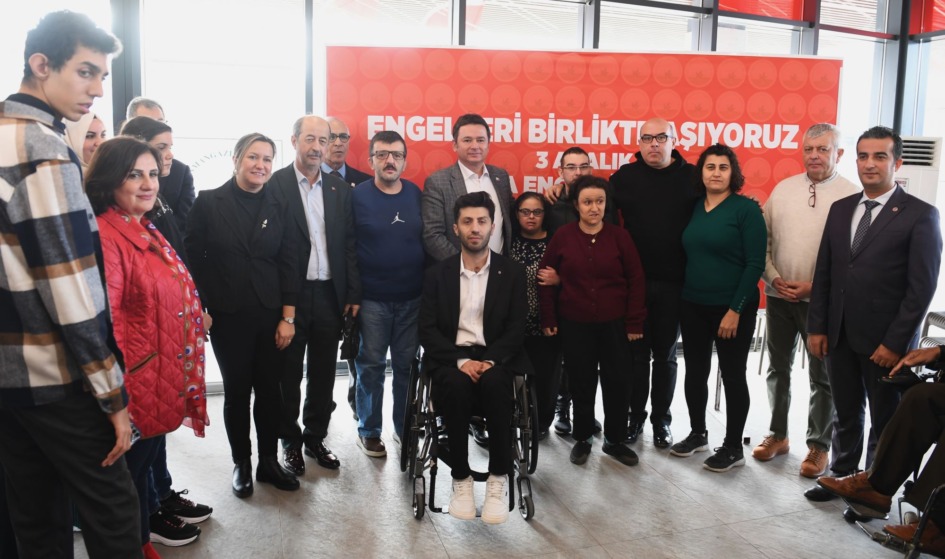 Başkan Erkan Aydın engelli bireylerle bir araya geldi