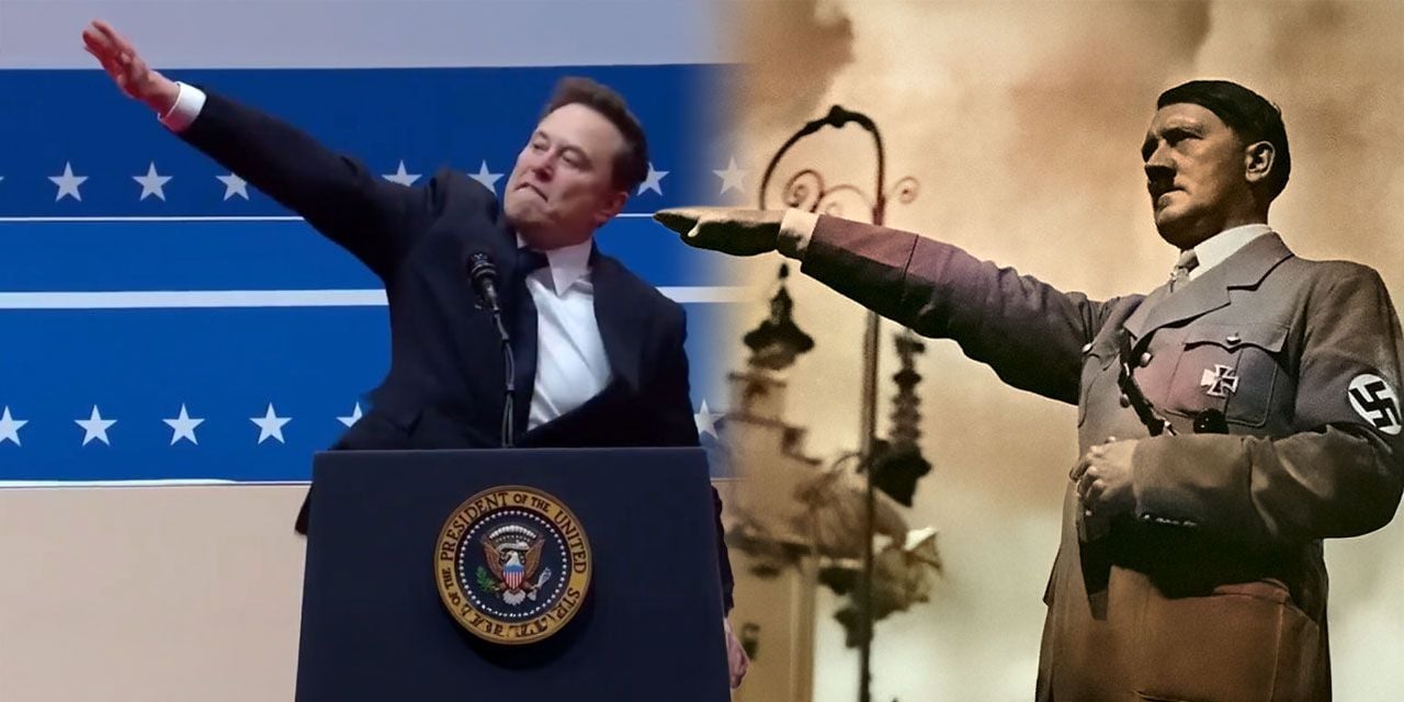 Elon Musk’tan Nazi selamı