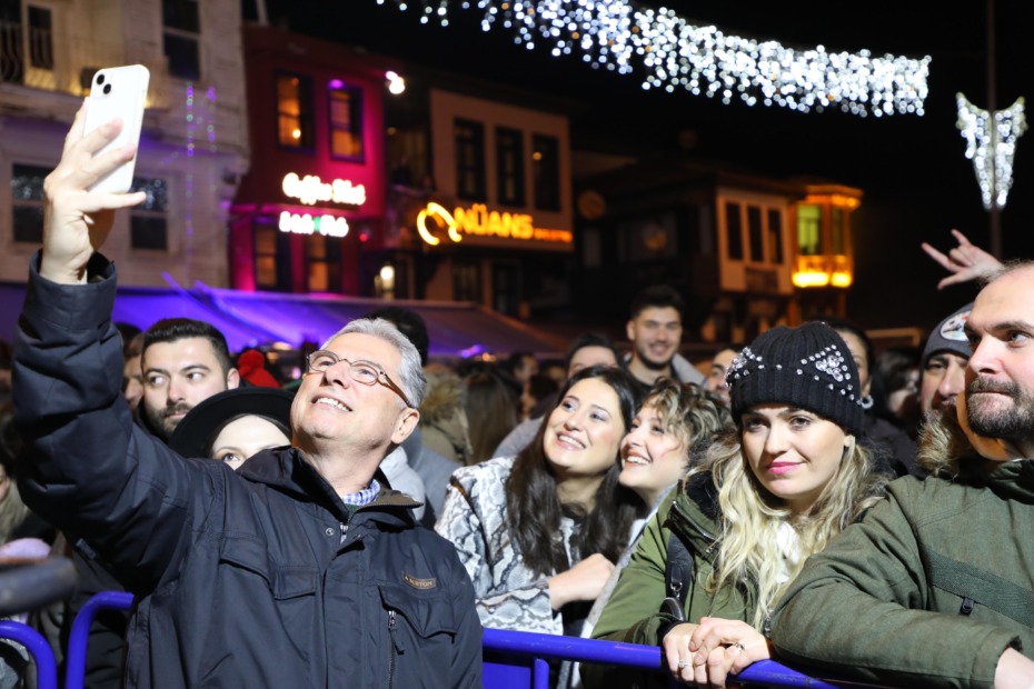 Mudanya’da yeni yıl coşkusu