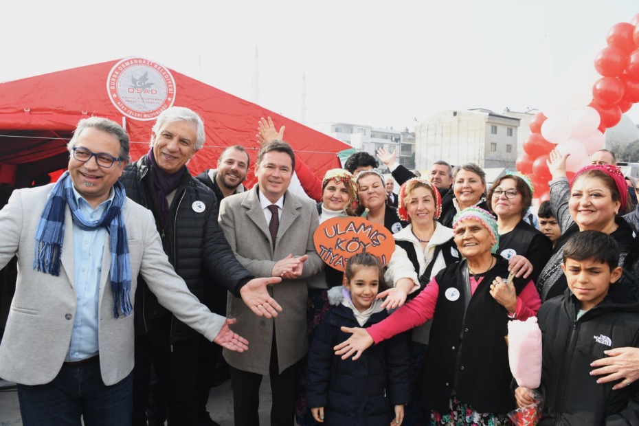 Osmangazi’de sanat ve kütüphane çadıra taşındı