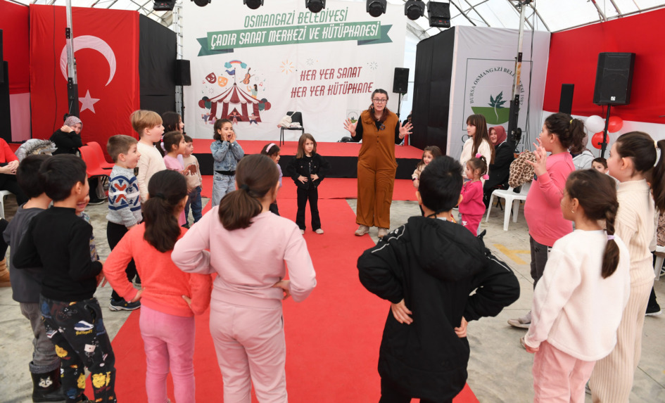 Sömestr tatilinde Osmangazili çocuklar eğlenceye doydu