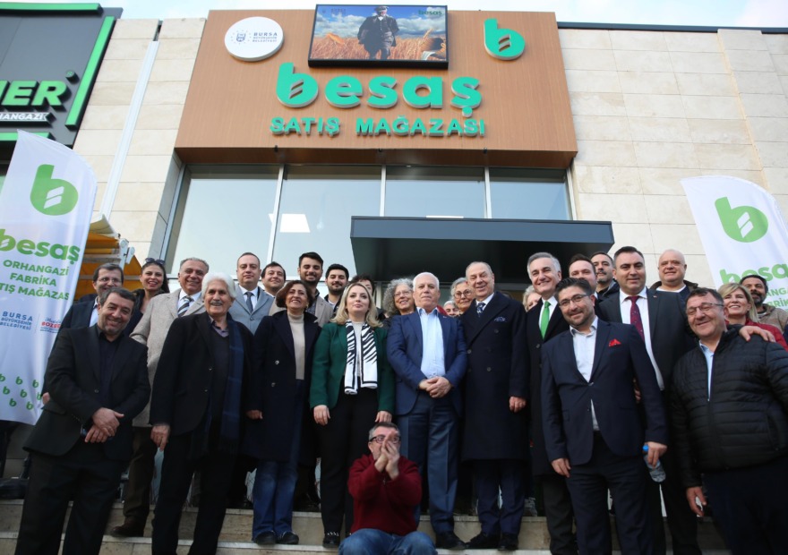 BESAŞ’ın yeni fabrika satış mağazası Orhangazi’de açıldı