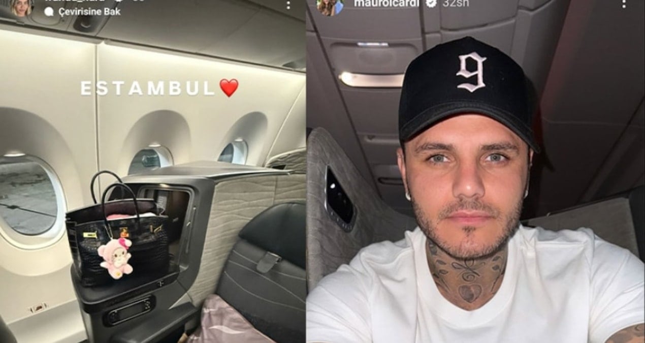 Icardi ve Wanda Nara İstanbul’da!