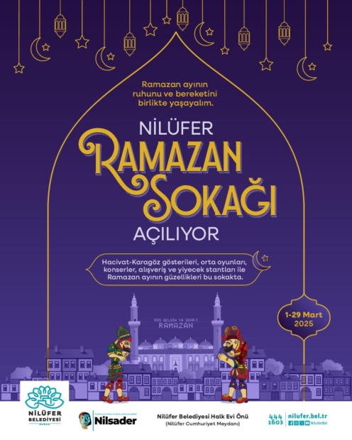 Nilüfer’e Ramazan hoş geliyor