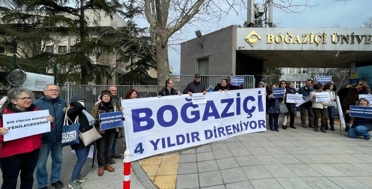 Boğaziçi Üniversitesi direniyor