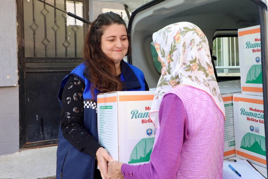 Mudanya’da Ramazan dayanışması