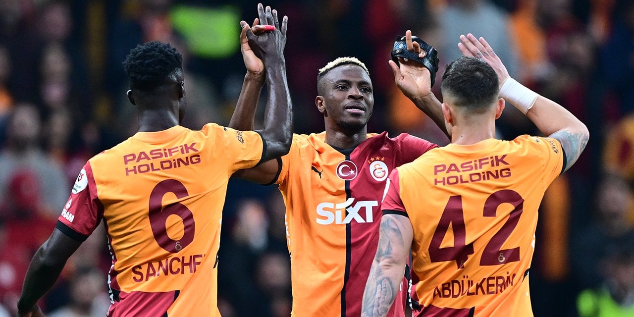 Osimhen şov yaptı: Galatasaray Antalyaspor’a fark attı